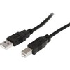 USB kabelis StarTech USB-A - USB-B 0,5 m Juodas (USB2HAB50CM)