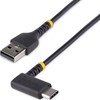 USB kabelis StarTech USB-A - USB-C 0,15 m juodas (R2ACR-15C- USB- CABLE)