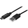 USB laidas StarTech USB-A – USB-C 0,5 m juodas (USB2AC50CM)