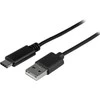 USB kabelis StarTech USB-A - USB-C 1 m Juodas (USB2AC1M)