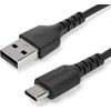 USB kabelis StarTech USB-A - USB-C 2 m Juodas (RUSB2AC2MB)