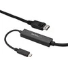 USB kabelis StarTech USB-C - DisplayPort 3 m Juodas (CDP2DPMM3MB)