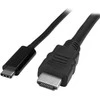USB kabelis StarTech USB-C - HDMI 2 m Juodas (CDP2HDMM2MB)