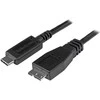 StarTech USB-C į MicroUSB laidas juodas