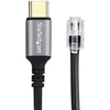 USB kabelis StarTech Adapteris USB-C į RJ9 biuro telefonui/ausinėms 1,8 m Juoda (UR9-HEADSET-ADAPTER)