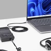 USB kabelis StarTech Adapteris USB-C į RJ9 biuro telefonui/ausinėms 1,8 m Juoda (UR9-HEADSET-ADAPTER)