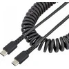 USB kabelis StarTech USB-C - USB-C 0,5 m Juodas (R2BC- 50C- USB- CABLE)