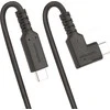 „StarTech“ STABIUS KAMPAS USB-C KABELAS / USB C IKI C KABELAS – 90 LAIPČIŲ