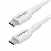 StarTech 3M Baltas USB-C Įkrovimo kabelis/60W MAITINIMO TIEKIMAS M/M TYPE-C