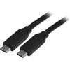 Kabelis USB StarTech USB-C - USB-C 4 m Juodas (USB2C5C4M)
