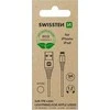 „Swissten Eco Friendly“ greito įkrovimo 3A „Lightning Data“ ir įkrovimo laidas, 1,2 m