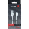 Kabelis USB Swissten USB-A - microUSB 1 m Baltas (71505521)