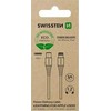 Kabelis USB Swissten USB-C - Lightning 1.2 m Baltas (71505301ECO*)