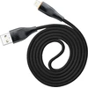 Kabelis 3A 1m USB - Lightning T-Phox X-Lite juodos spalvos