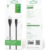 Kabelis 3A 1m USB - Lightning T-Phox X-Lite juodos spalvos