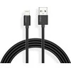 T-PHOX CABLE NETS LIGHTNING Juodas 3A ; PVC ; 2M