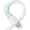 CABLE T-PHOX NATURE MICRO USB Baltas 1.2M 3A