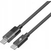 TB Kabelis USB C - USB C 1m su LED įkrovimo galios indikatoriumi (100 W)