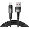 Kabelis 6A 66W 2m PD USB & USB-C Tech-Protect UltraBoost pilkos spalvos