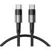 Kabelis 60W 3A 0,25m USB-C – USB-C Tech-Protect UltraBoost pilkos spalvos