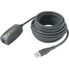 USB kabelis Techly USB-A - USB-A 5 m Juodas (ICUR3050)