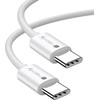„Techly“ USB-C – USB-C laidas 1 m, baltas (ICOC-MU4-40G240W1)
