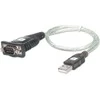 Techly IDATA USB-SER-2T kabelių sąsaja / invertavimo adapteris USB A RS232 Juoda, Metalinis