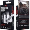 Maxlife MXUC-04 laidas USB – microUSB 1,0 m 3A baltas