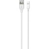 XO kabelis NB103 USB - microUSB 2,0 m 2,1A baltos spalvos