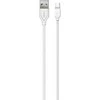 XO kabelis NB103 USB - microUSB 2,0 m 2,1A baltos spalvos