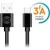 Forever kabelis USB - USB-C 1,0 m 3A juodos spalvos