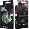 Maxlife MXUC-04 kabelis USB - USB-C 1,0 m 3A žalios spalvos