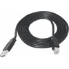 Oem Telforceone USB spausdintuvo kabelis – 1,5 m juodos spalvos TFO eksploatacinių medžiagų linija nuo A iki B kištuko