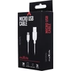 Maxlife laidas USB – microUSB 3,0 m 2A baltas