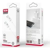 TelForceone XO kabelis NB-Q190B PD USB-C - USB-C 2,0m 60W baltos spalvos