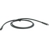 USB kabelis Terra USB-C - USB-C juodas (USB-C CABLE FÜR DOCKING 810)