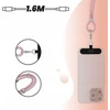 USB laidas TnB TCPDNECKPK 2x USB-C 60W Pakabinamas ant kaklo telefonui 2in1 (SB11777)