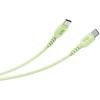 USB laidas TnB USB-C į USB-C 60 W Turbo Charge 1 m telefonui, greitas įkrovimas T''nb / Tcusbc01gr / Žalias (SB12247)