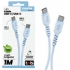 USB laidas TnB USB-C į USB-C 60 W Turbo Charge 1 m telefonui, greitas įkrovimas T''nb / Tcusbc01blu / Mėlynas (SB12248)