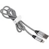 TRACER TRAKBK46268 Cable TRACER USB 2.0 Iphone AM - lightning 1,0m juodas and sidabrinis