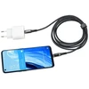 Kabelis USB Troika USB-C - USB-C + Lightning 2 m Juodas (CBL20/BK)