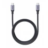 Kabelis USB Ugreen USB-C - USB-C 1 m Juodai-pilka (55517)