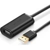 UGREEN US121 USB 2.0 prailginimo laidas Active 5m - Juodas