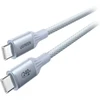 Kabelis USB Ugreen L534 USB-C do USB-C 2m 240W (sidabrinė ir-balta) (UGR5909)