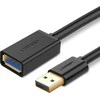UGREEN USB 3.0 prailginimo kabelis 0.5m - Juodas