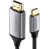 USB kabelis Ugreen USB-C - HDMI 1,5 m sidabro (50570)
