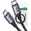 Laidas USB-C į USB-C UGREEN 15311, 1m (pilkas)