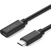 UGREEN USB Type C 3.1 kabelio prailginimas 0.5m - Juodas