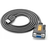 Kabelis USB Ugreen USB-A - D-Sub (VGA) 1.5 m Pilka (20201)