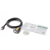 Kabelis USB Ugreen USB-A - D-Sub (VGA) 1.5 m Pilka (20201)